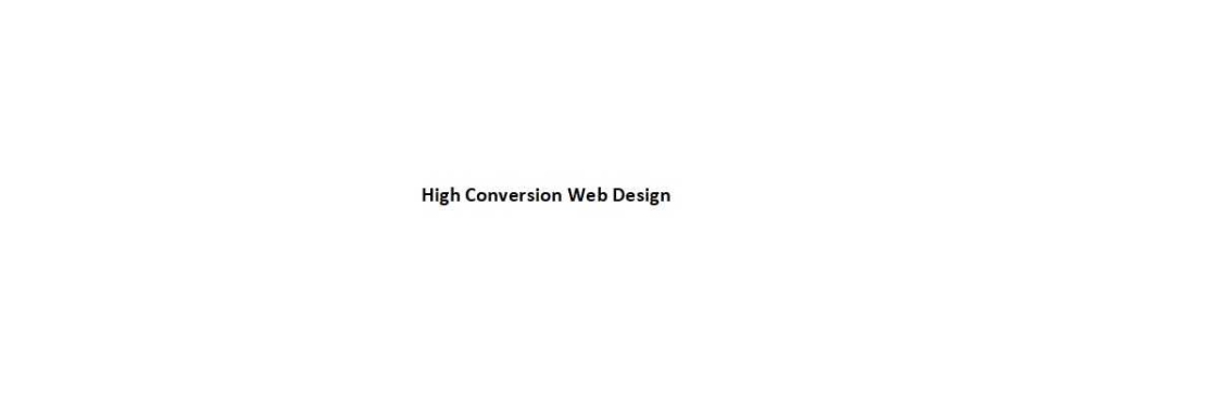 High Conversion Web Design Cover Image