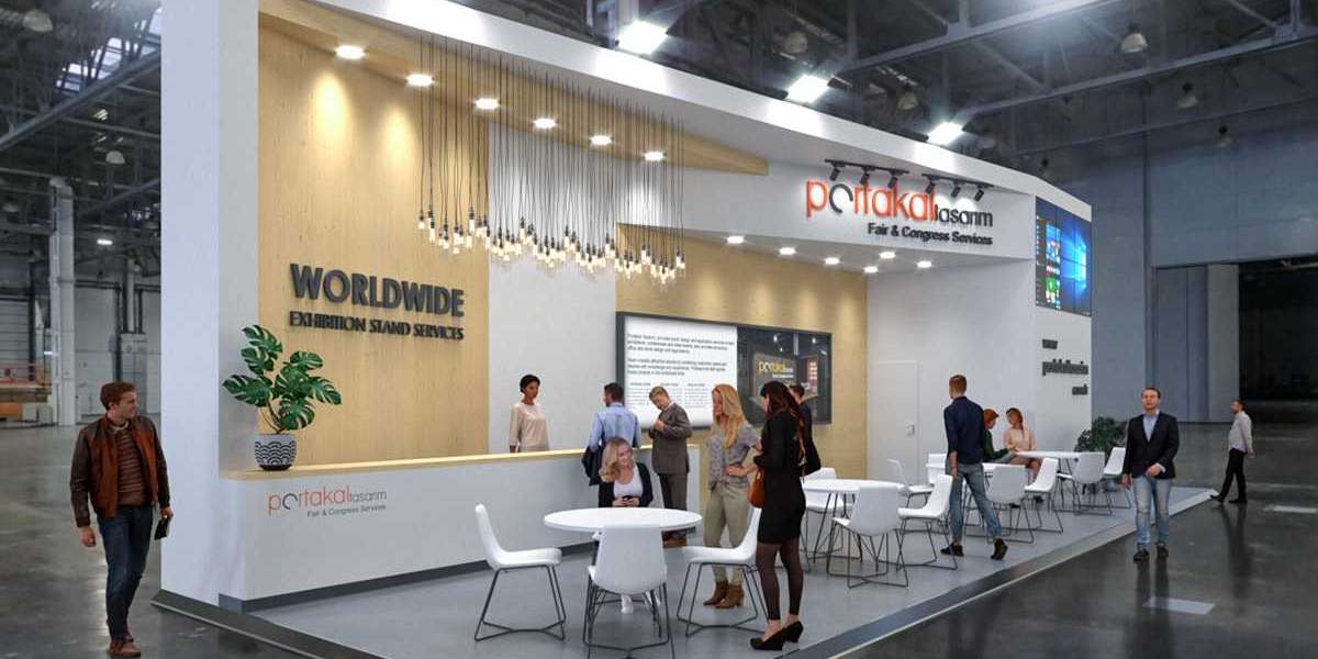 Exhibition stand in Europe