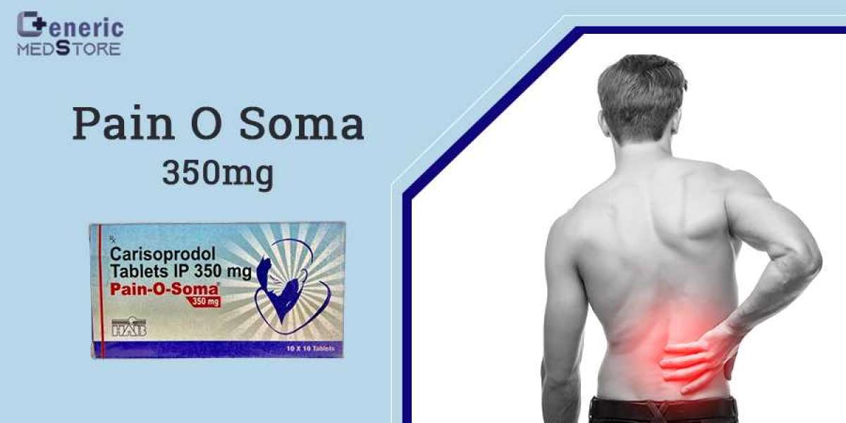 Pain O Soma 350 mg | Treat Muscle Relaxer | Genericmedsstore