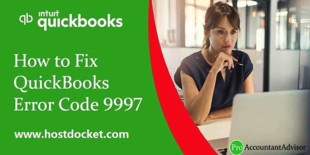 How to troubleshoot QuickBooks Error 9997?