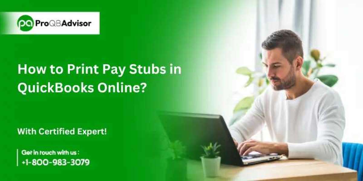 How to Print Pay Stubs in QuickBooks Online?