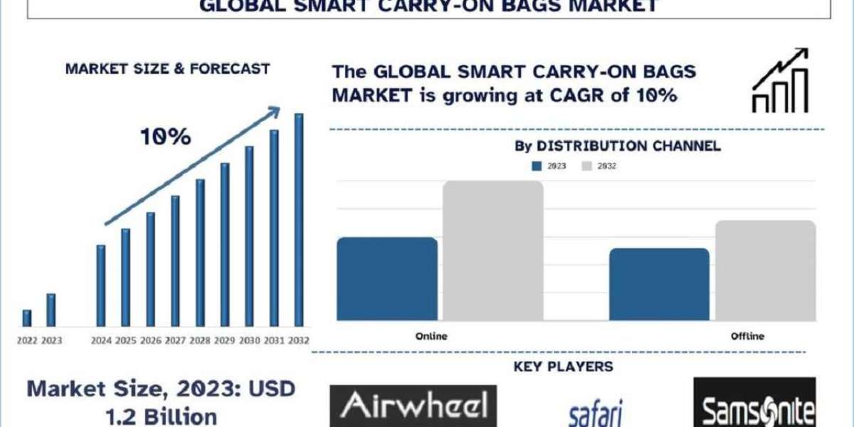 Smart Carry-On Bags Market Analysis by Size, Share, Growth, Trends, Opportunities and Forecast (2024-2032)